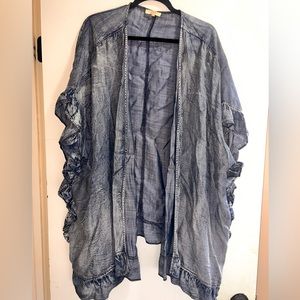 Easel Denim Kimono